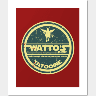 WATTO'S SHOP Posters and Art